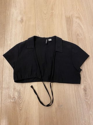Chaqueta torera negra mujer