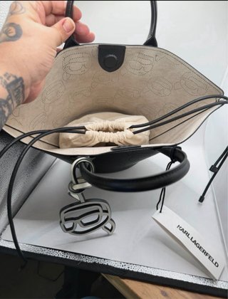 Bolso Karl Lagerfeld Negro Nuevo