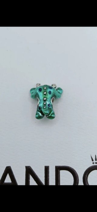 Pandora Charm Sully Monstruos S.A. Verde