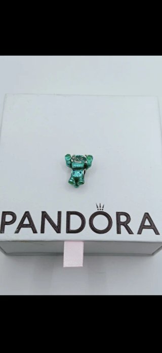 Pandora Charm Sully Monstruos S.A. Verde