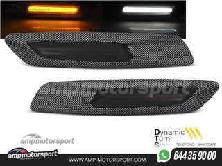 INTERMITENTES LED PARA BMW SERIE 1/SERIE3/SERIE 5 CARBONO