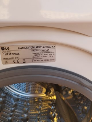 Lavadora LG Inverter Direct Drive 7kg