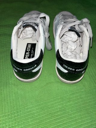 Golden Goose Superstar Blanco y Dorado
