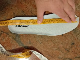 Scarpe Ellesse grigie e bianche n. 42