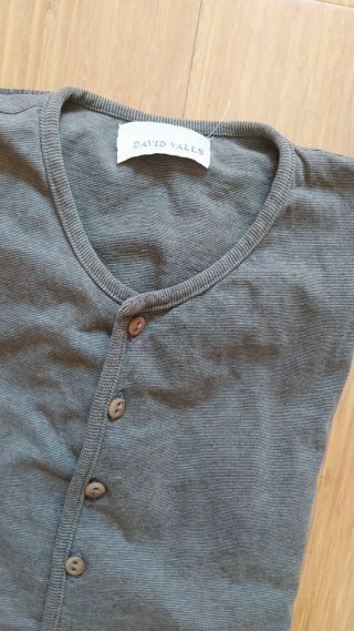Polo David Valls Talla L Gris