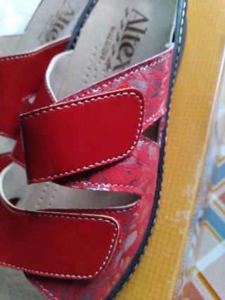 Sandali Altex Donna N.39 Rosse