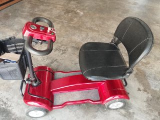 Silla Eléctrica Roja