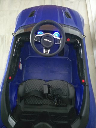 Coche eléctrico infantil azul