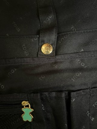 Bolsa Tous portaordenador negra y marrón