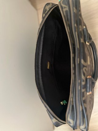 Bolsa Tous portaordenador negra y marrón