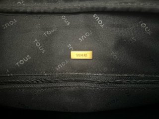 Bolsa Tous portaordenador negra y marrón