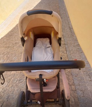 Carrito bebé con capazo y silla paseo. Marca Jane