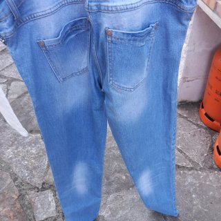 Peto vaquero Stradivarius azul