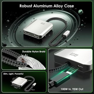 Adattatore HDMI 3 porte compatto per PC e TV