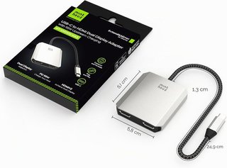 Adattatore HDMI 3 porte compatto per PC e TV
