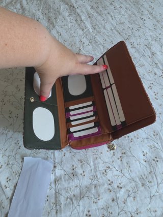 Cartera Desigual Holográfica