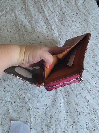 Cartera Desigual Holográfica