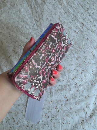 Cartera Desigual Holográfica