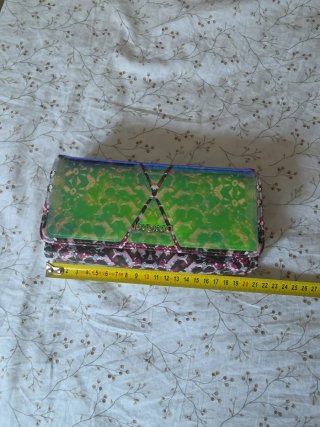 Cartera Desigual Holográfica