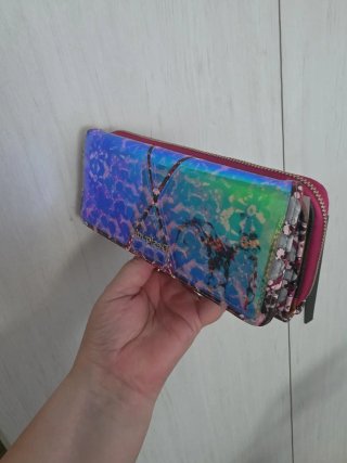 Cartera Desigual Holográfica