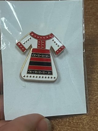 Spilla costume tradizionale rumeno