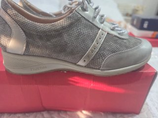 Zapatillas Fluchos Plateadas Talla 38