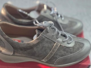 Zapatillas Fluchos Plateadas Talla 38