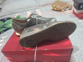 Zapatillas Fluchos Plateadas Talla 38