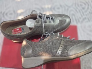 Zapatillas Fluchos Plateadas Talla 38