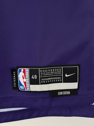 Camiseta NBA Kevin Durant Suns 35 Morada