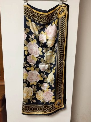 Pañuelo Seda Fabris Venezia Flores