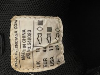 Balenciaga Track Negras