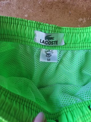 Costume boxer Lacoste verde taglia M