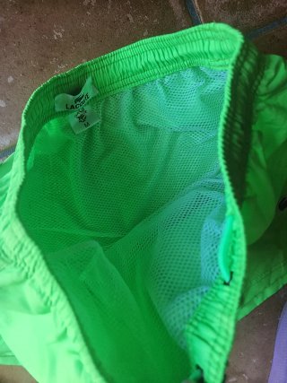 Costume boxer Lacoste verde taglia M