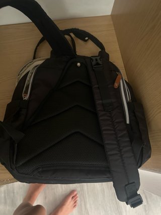 Mochila Pañalera Negra