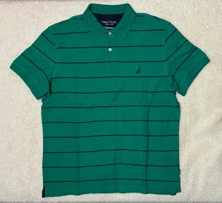 Polo Nautica Uomo Taglia L Righe Blu