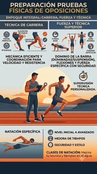 Preparador Pruebas Físicas Oposiciones
