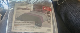 Edredón Conforter Morat Gris/Rosa 240x260