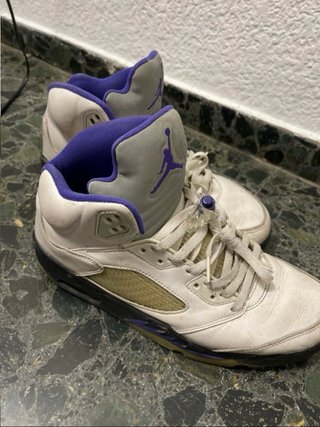 Jordan 5 Concord Morado Blanco