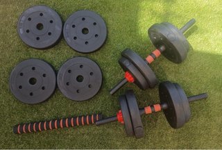 Pesas deporte set completo
