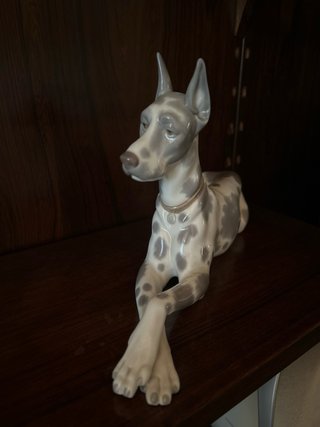 Figura perro porcelana Lladró