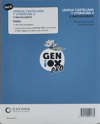 Lengua castellana y literatura II. Libro del es...