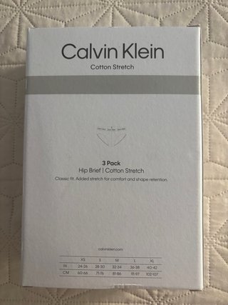 Calvin Klein Pack 3 Calzoncillos Talla M