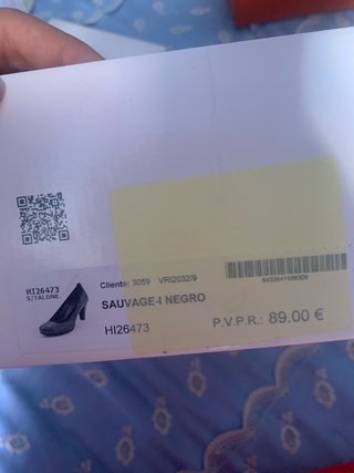 Zapato de tacón Hispanitas