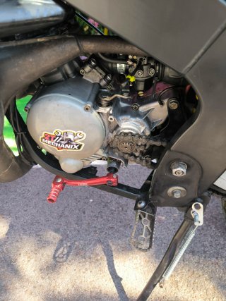 Rieju Enduro/Motocross Negra y Dorada