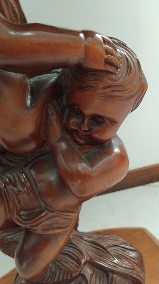 Consolle Barocco Italiano Legno Intagliato