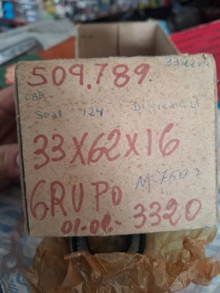 SEAT 124 1430 124 SPORT rodamiento diferencial