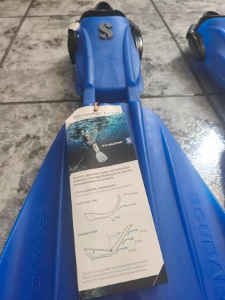 Aletas Scubapro Nova Azules