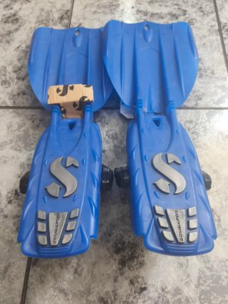 Aletas Scubapro Nova Azules