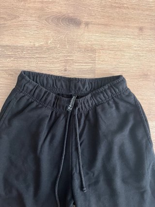 Pantalón chándal Stradivarius negro